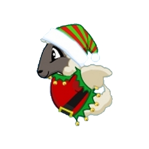 Santas Helper Sheep